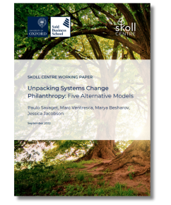 Systems Change Philanthropy