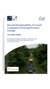The front cover of the Natura case study.