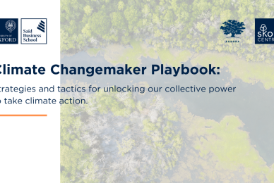 Climate Changemaker Playbook Cover