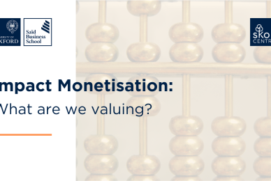 Impact Monetisation. 