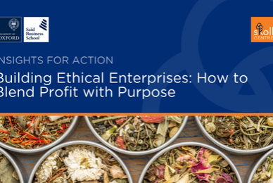Seminar graphic depicting the title with an image of bowls of spice blends across the bottom