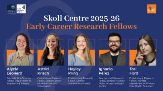 Skoll Centre 2025-26 Early Career Research Fellows 