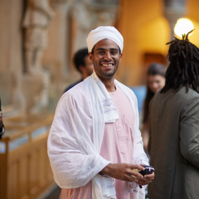 Ashraf Mizo at Museum of Natural History at Oxford.