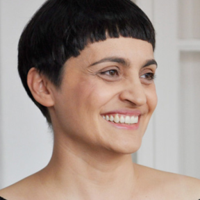 Sandra Fisher-Martins smiling. 