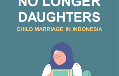 Text reads: 'No Longer Daughters.' The cover of Wesleyan's Map the System 2023 report. 