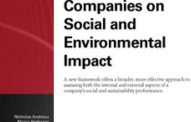 Rethinking How We Measure Companies on Social and Environmental Impact Cover